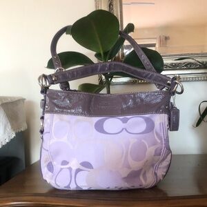 Coach Lilac shoulder and crossbody bag